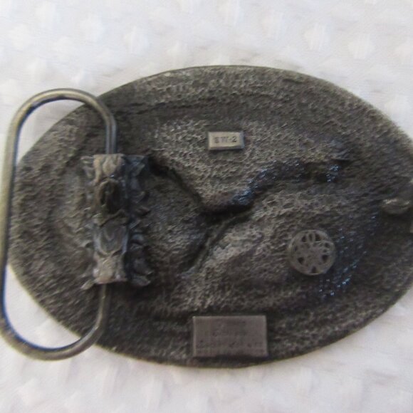 Vintage SISKIYOU BUCKLE CO. 1985 EAGLE - Picture 3 of 4